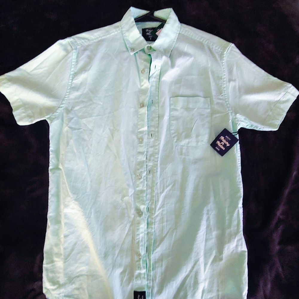 Mint casual short button up